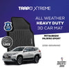 Mitsubishi Pajero Sport (2016-Sekarang) / Baris 1,2&3 - Hitam