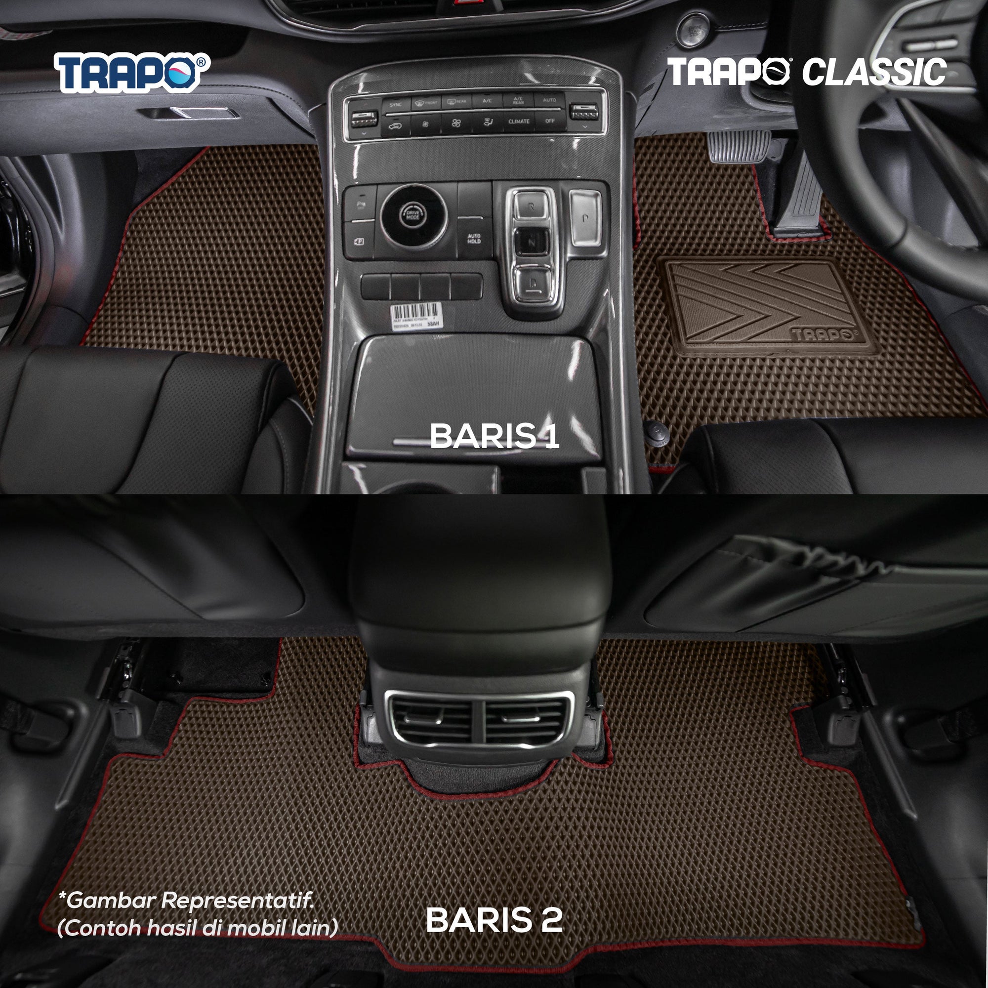 Cokelat-Merah-Full Set