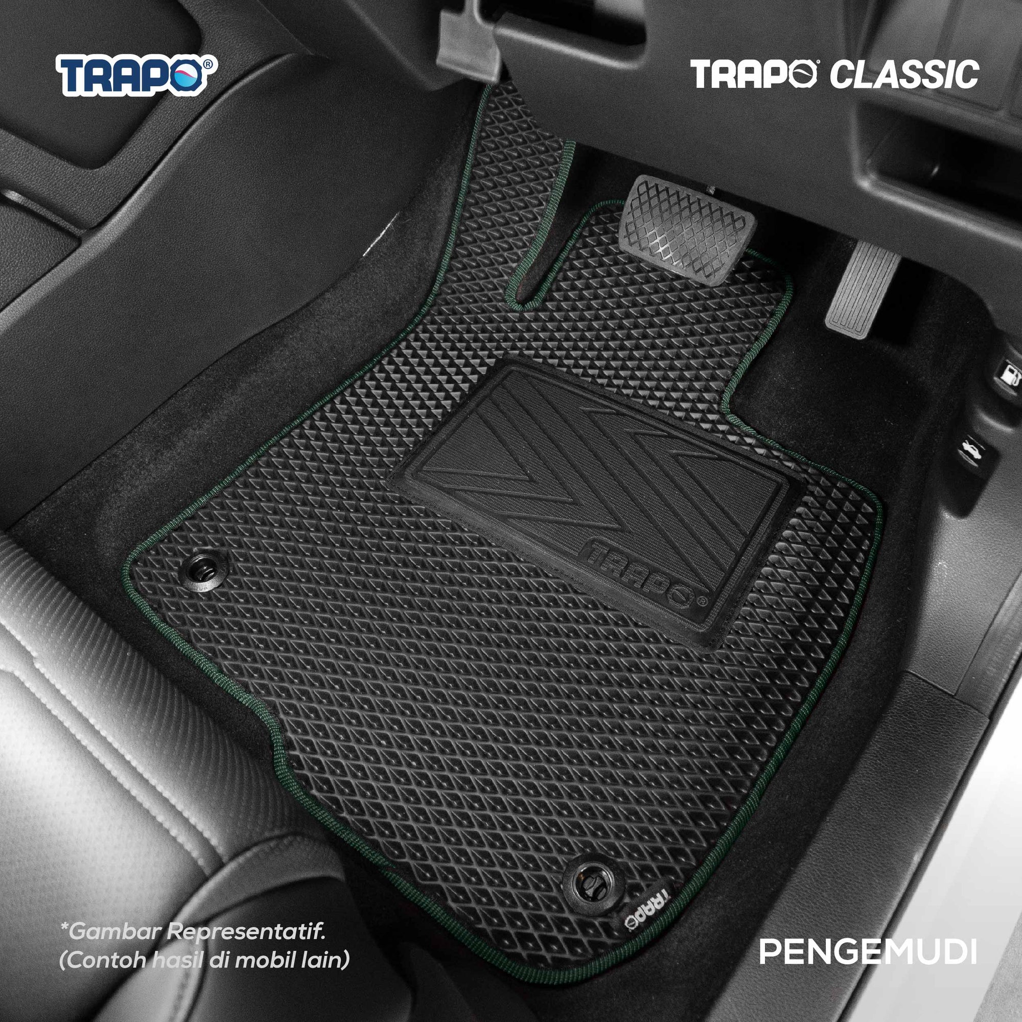 Hitam-Hijau-Full Set