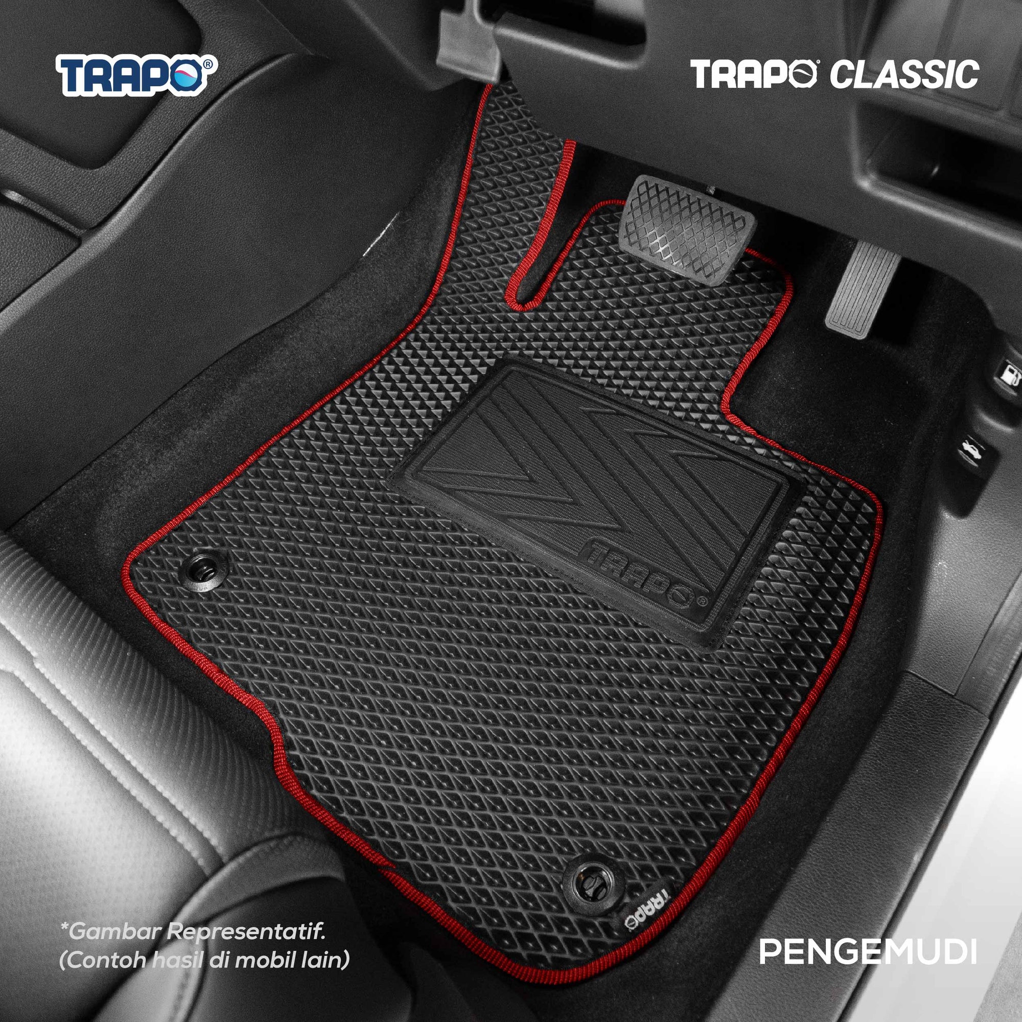 Hitam-Merah-Full Set