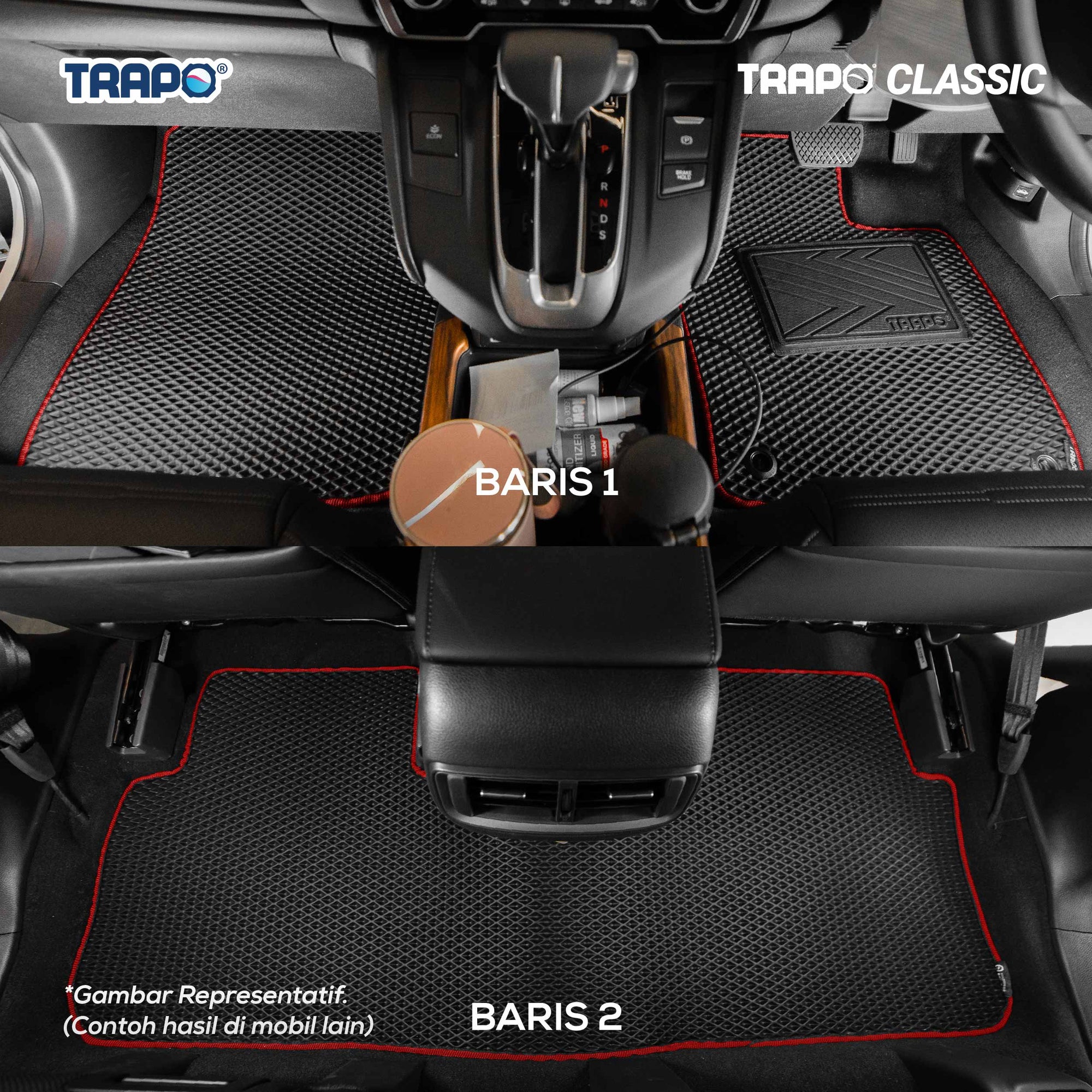 Hitam-Merah-Full Set