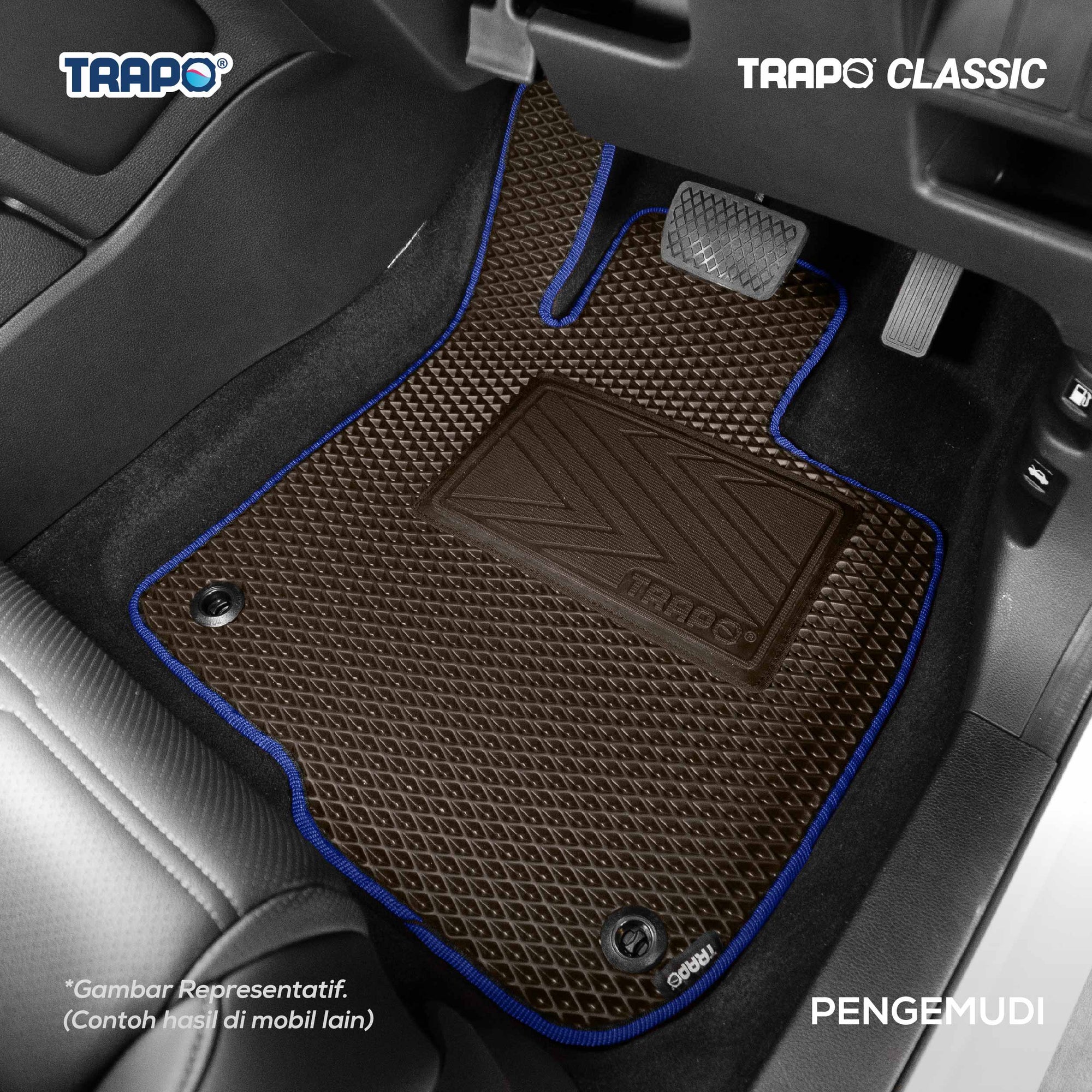 Cokelat-Biru-Full Set