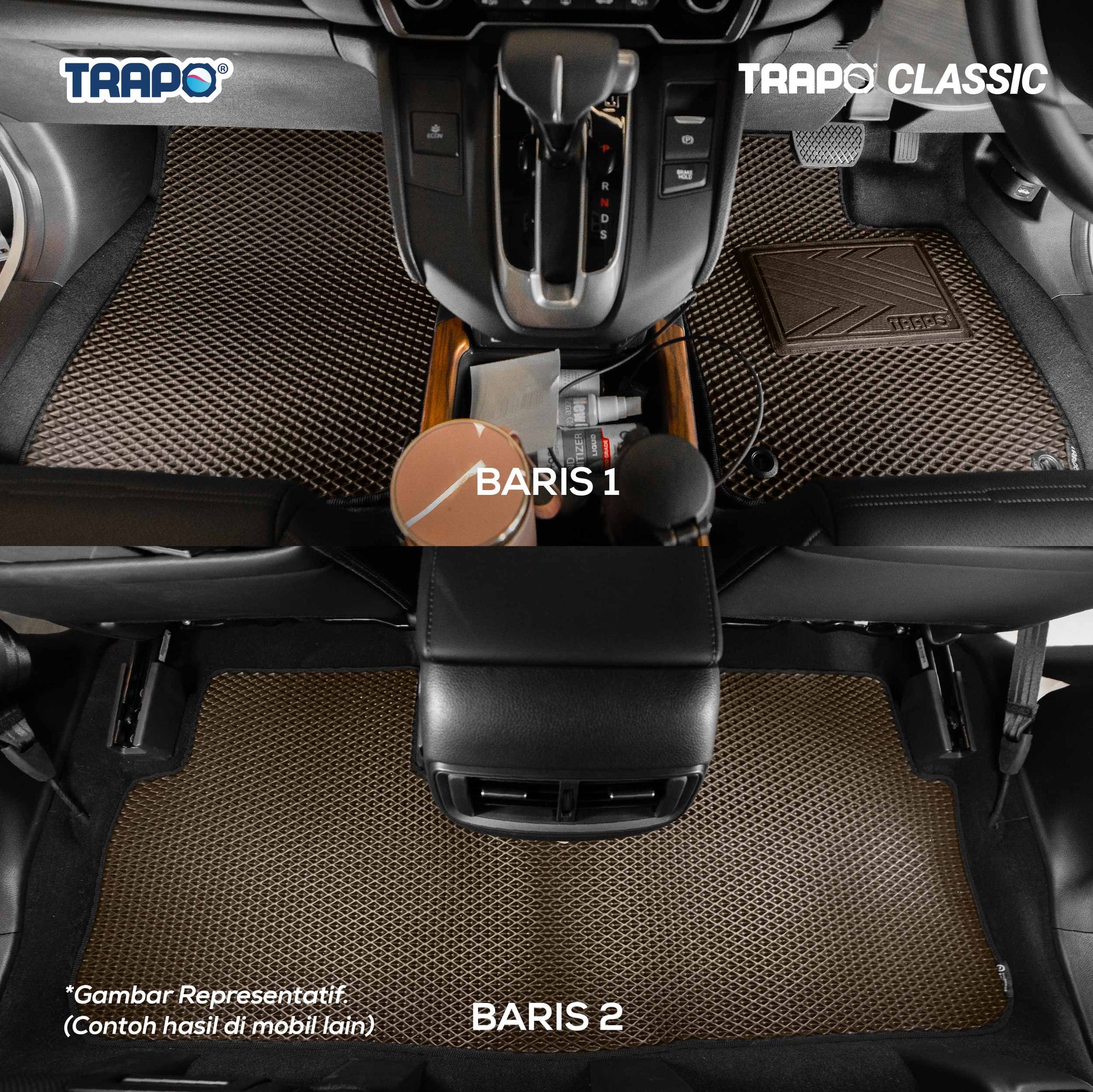 Cokelat-Hitam-Baris 1 & 2