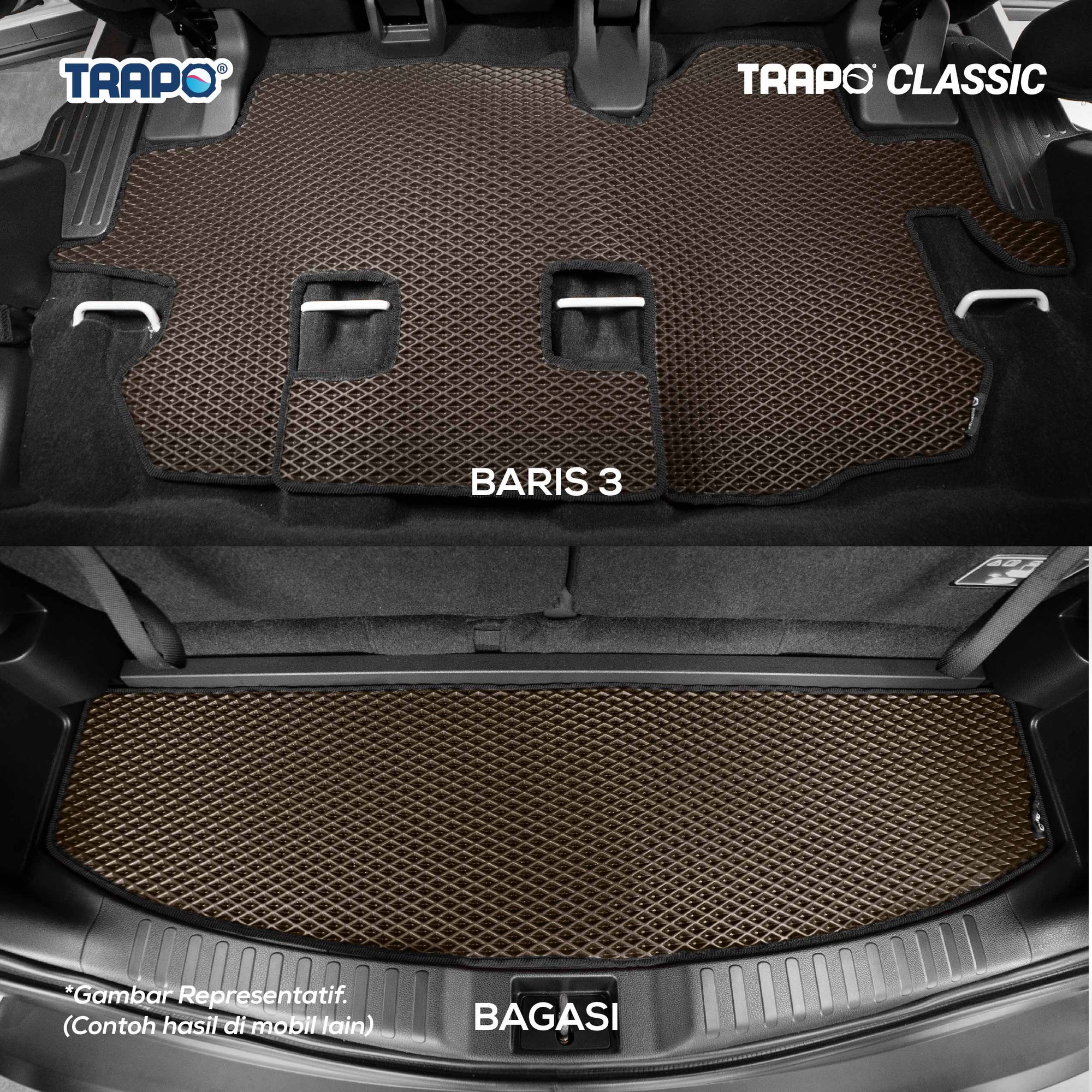 Cokelat-Hitam-Full Set