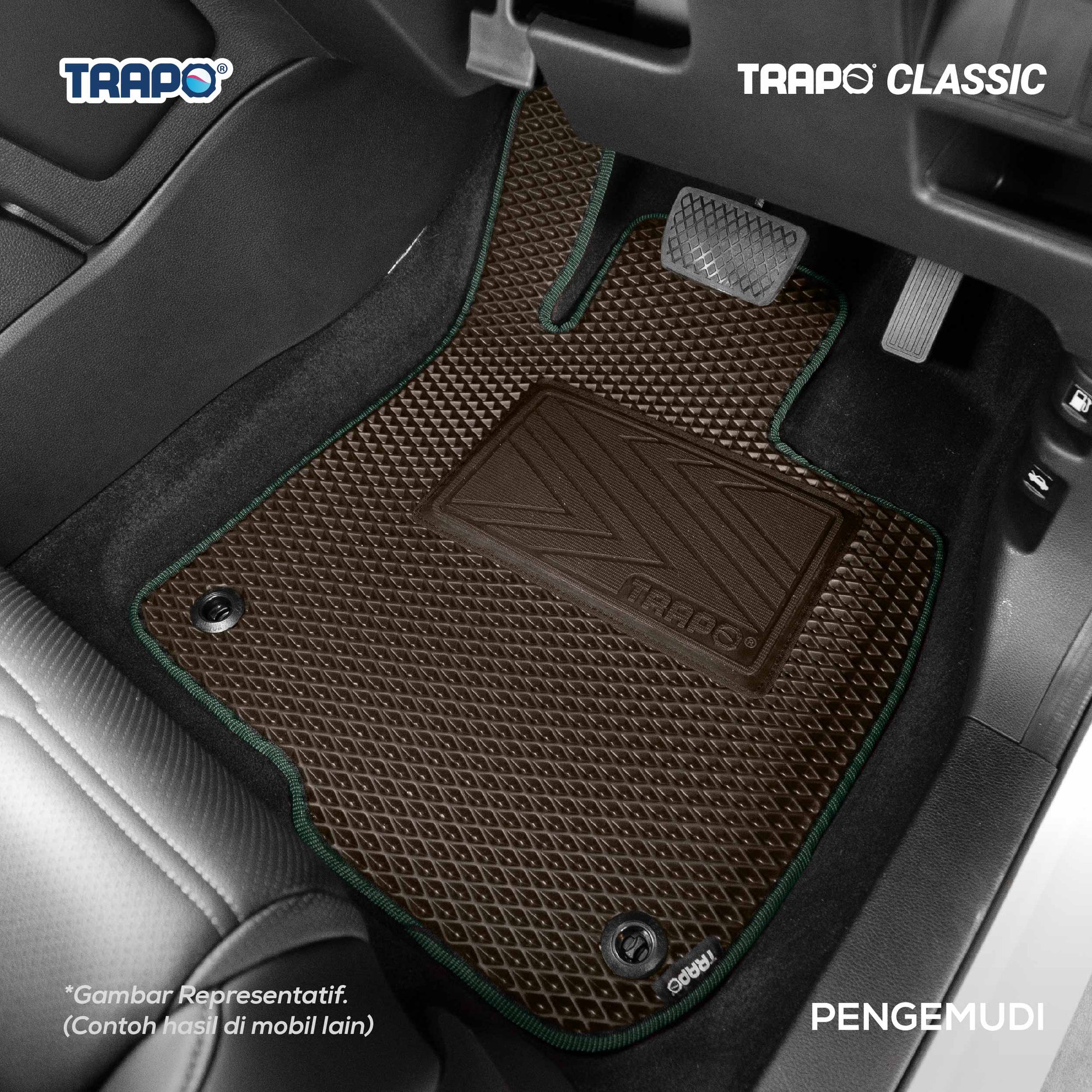 Cokelat-Hijau-Baris 1 & 2