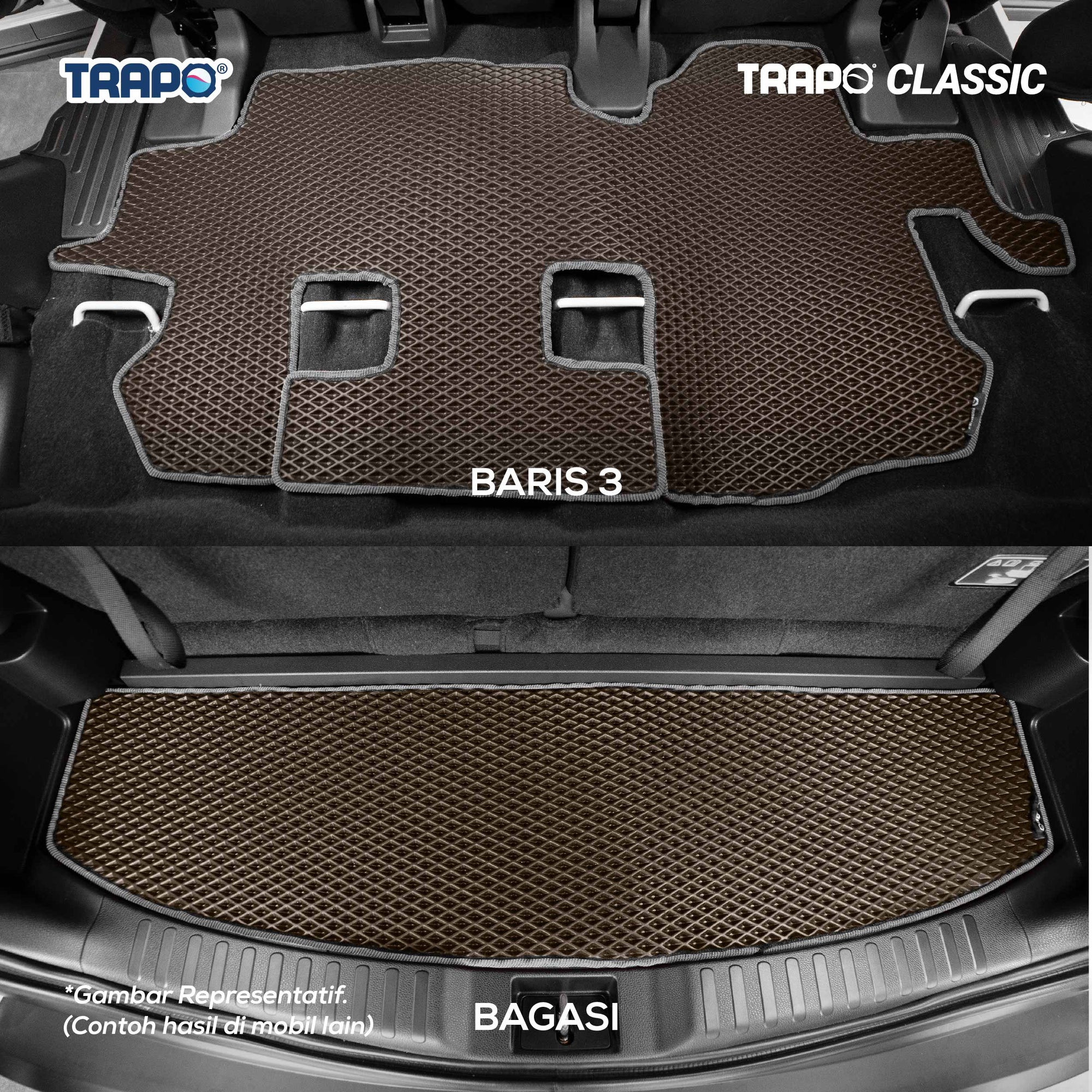 Cokelat-Kelabu-Full Set