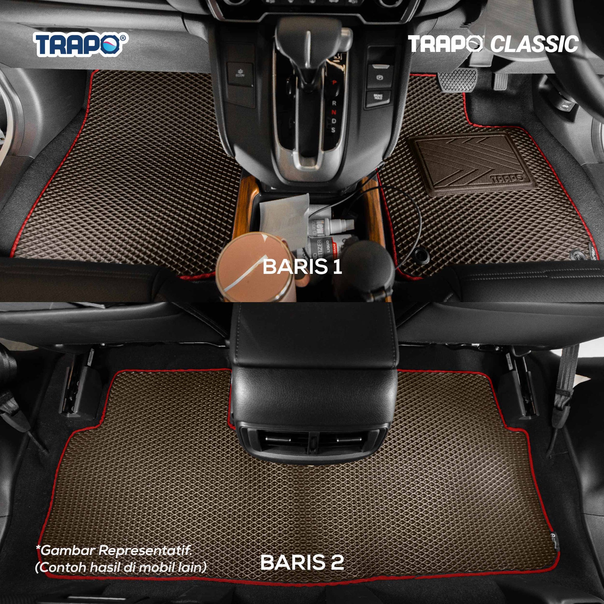 Cokelat-Merah-Baris 1 & 2