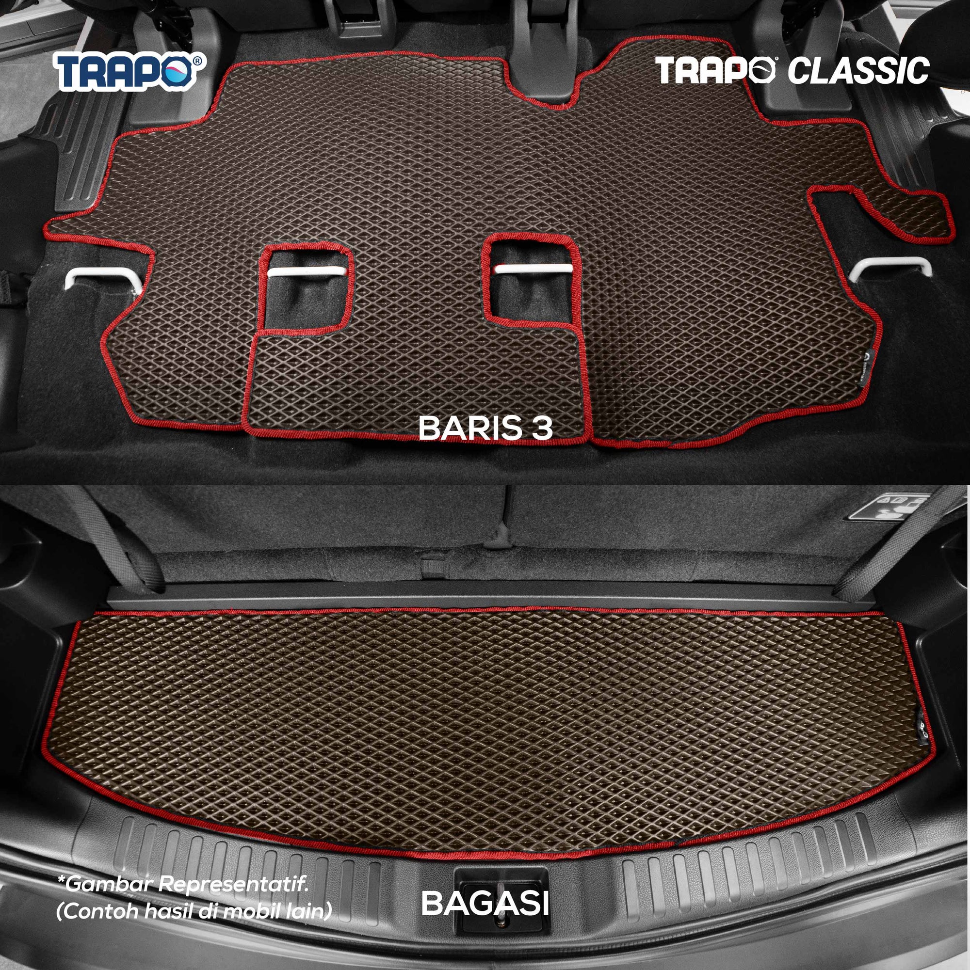 Cokelat-Merah-Full Set