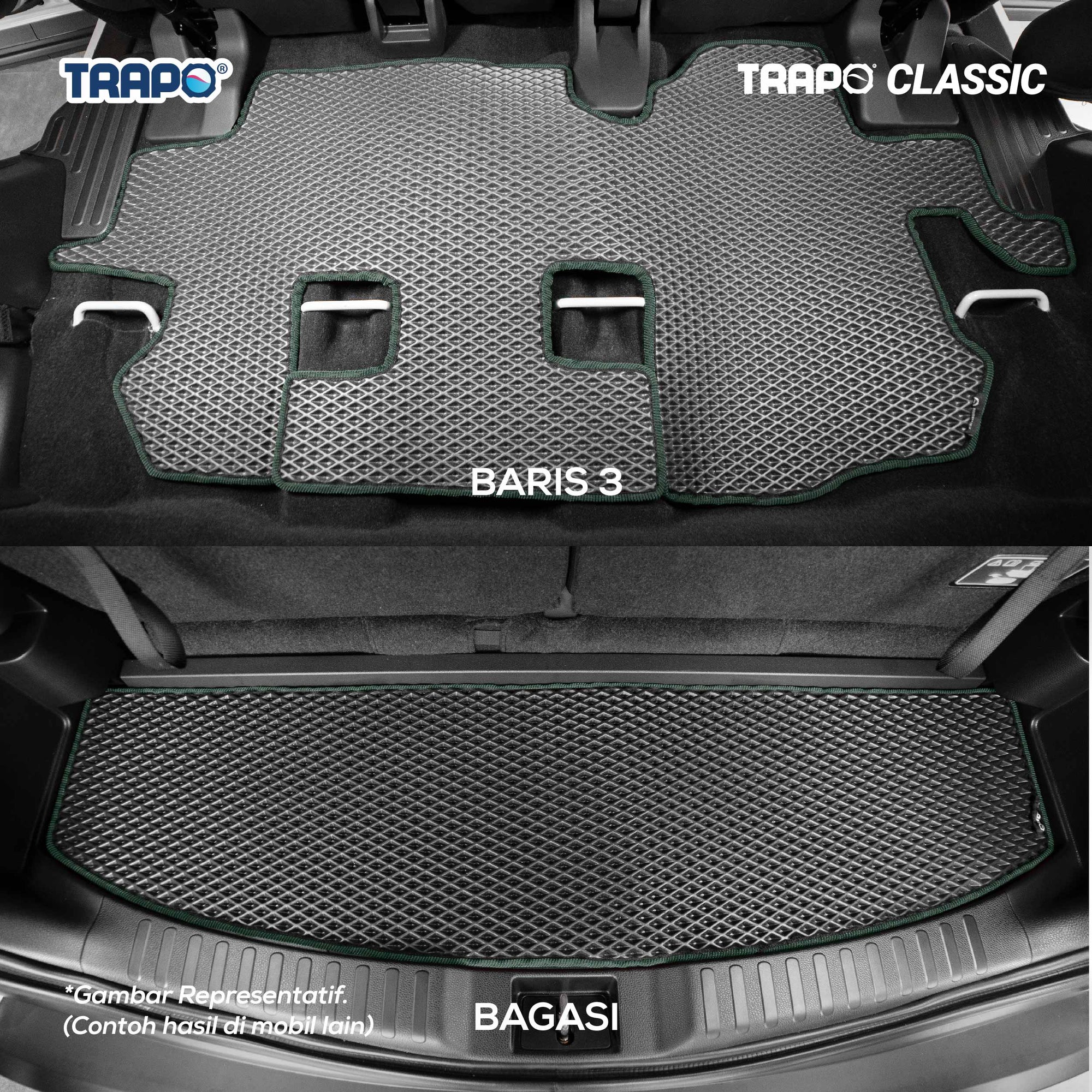 Kelabu-Hijau-Full Set