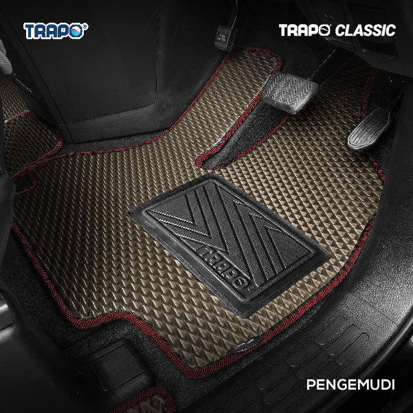 Cokelat-Merah-Pengemudi Saja