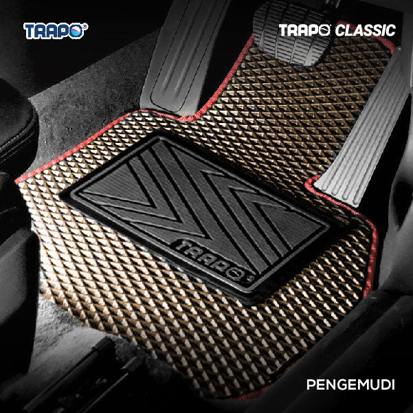 Cokelat-Merah-Pengemudi Saja