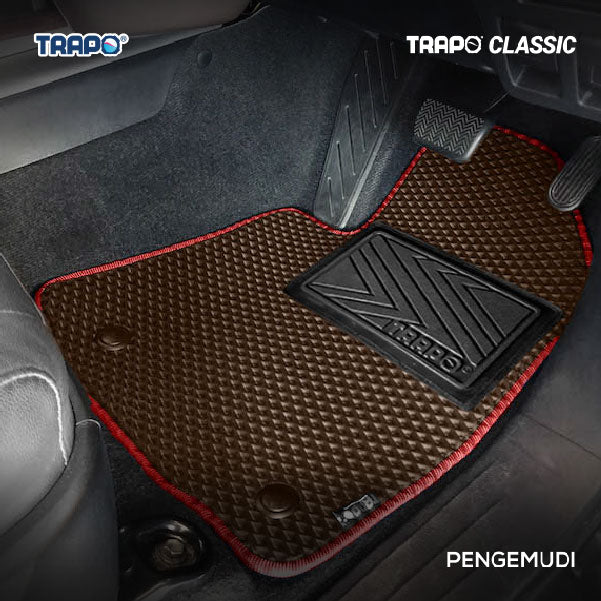 Cokelat-Merah-Pengemudi Saja