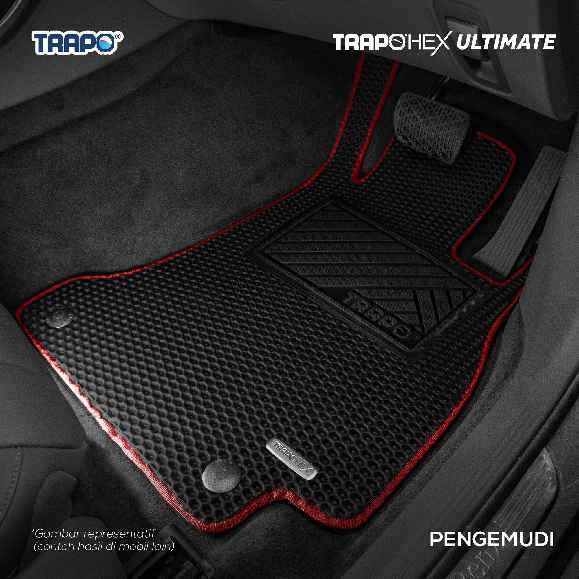 Hitam-Merah-Full Set