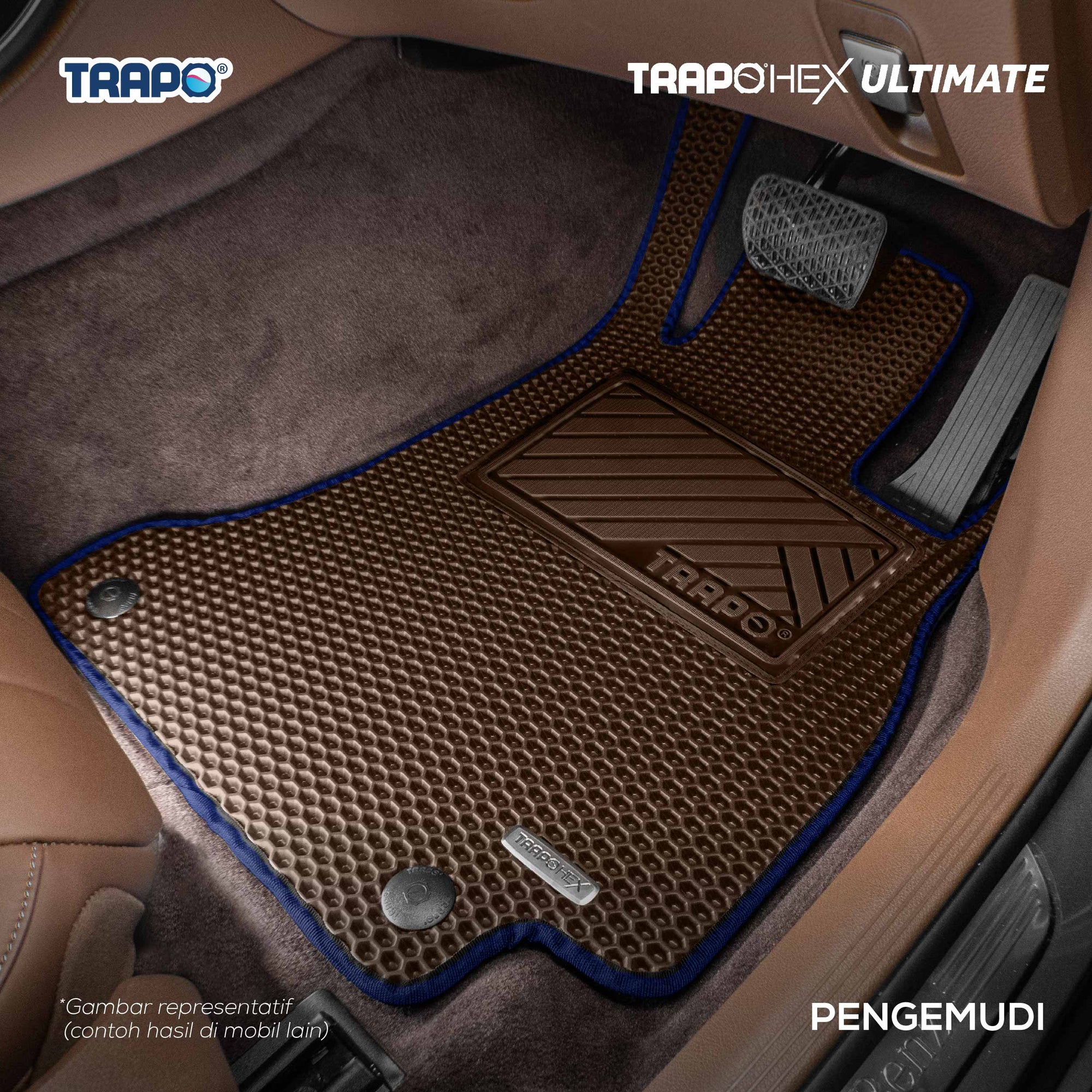 Cokelat-Biru-Full Set