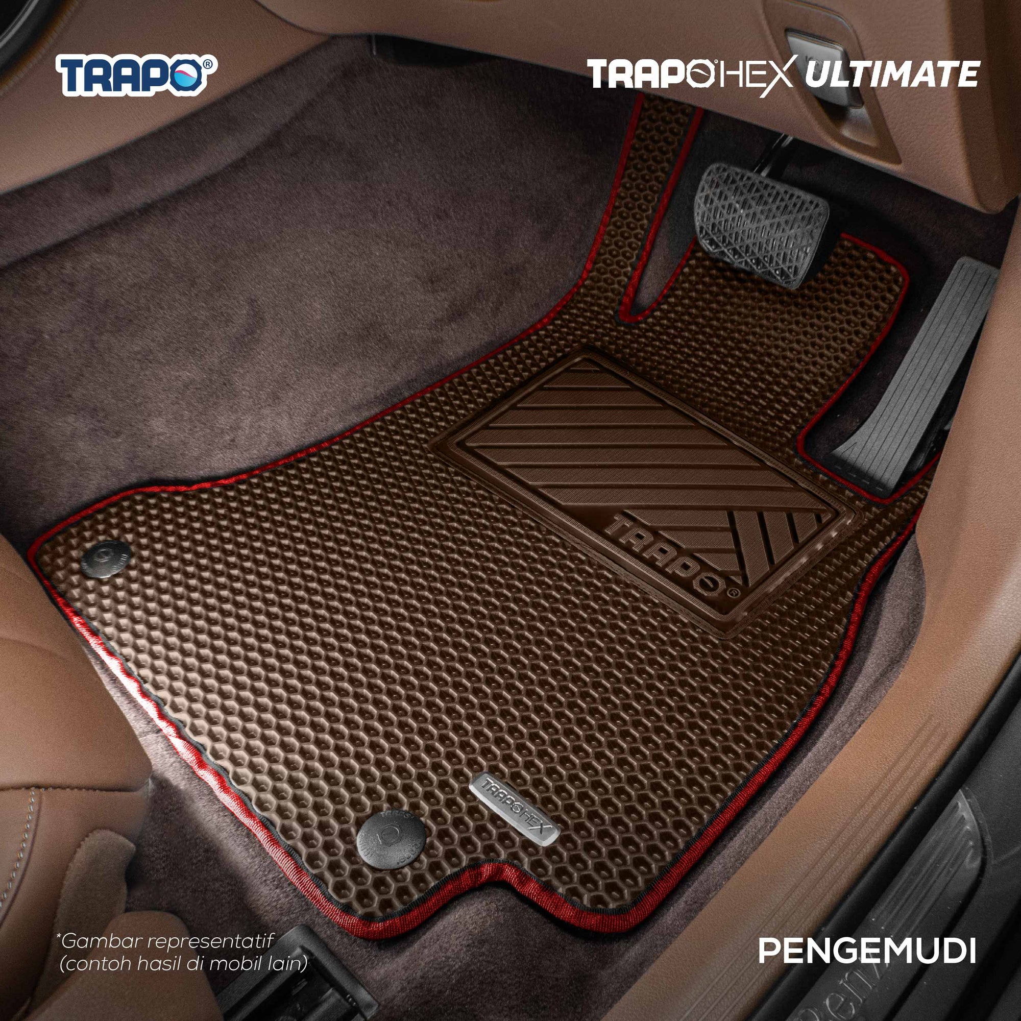 Cokelat-Merah-Full Set