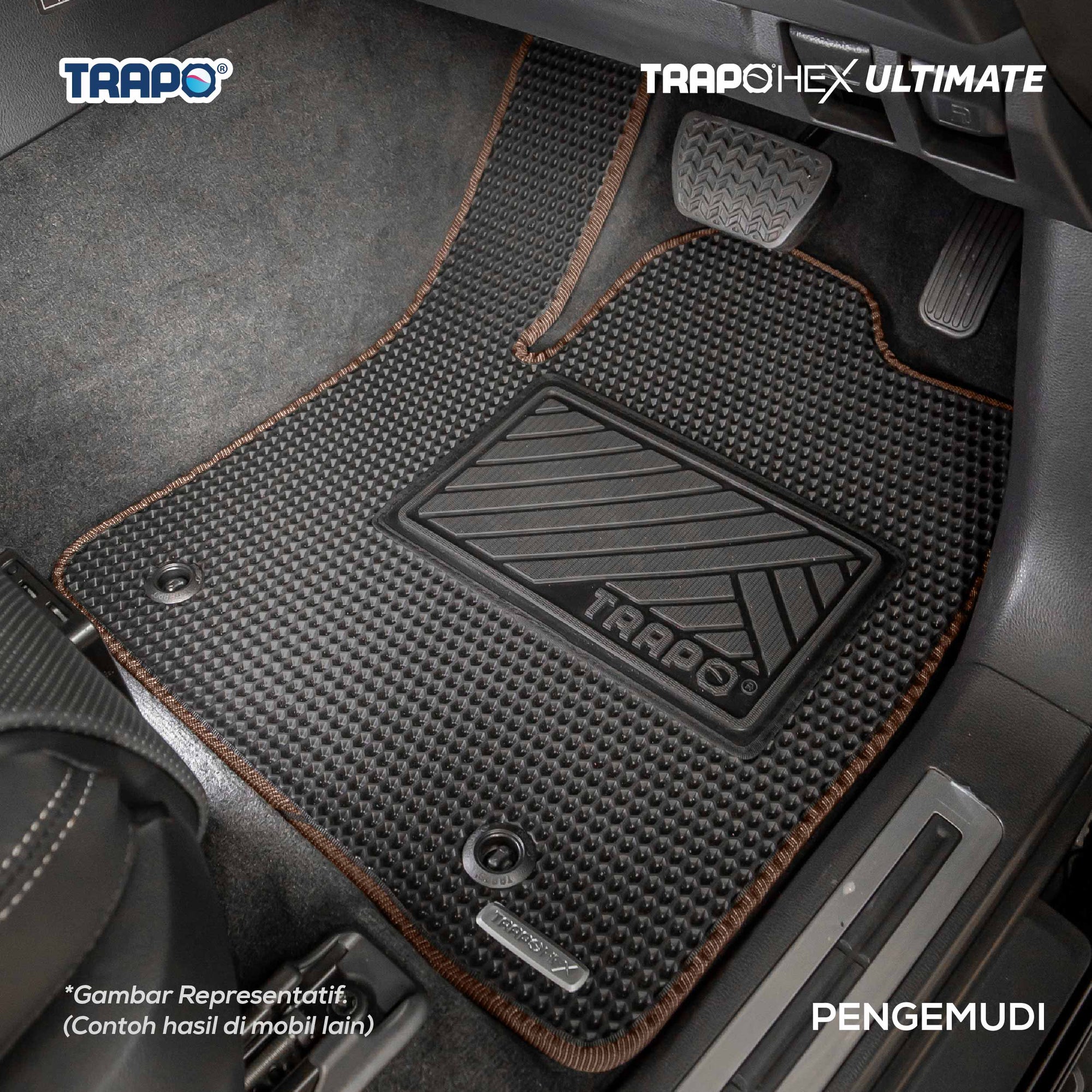 Hitam-Cokelat-Full Set