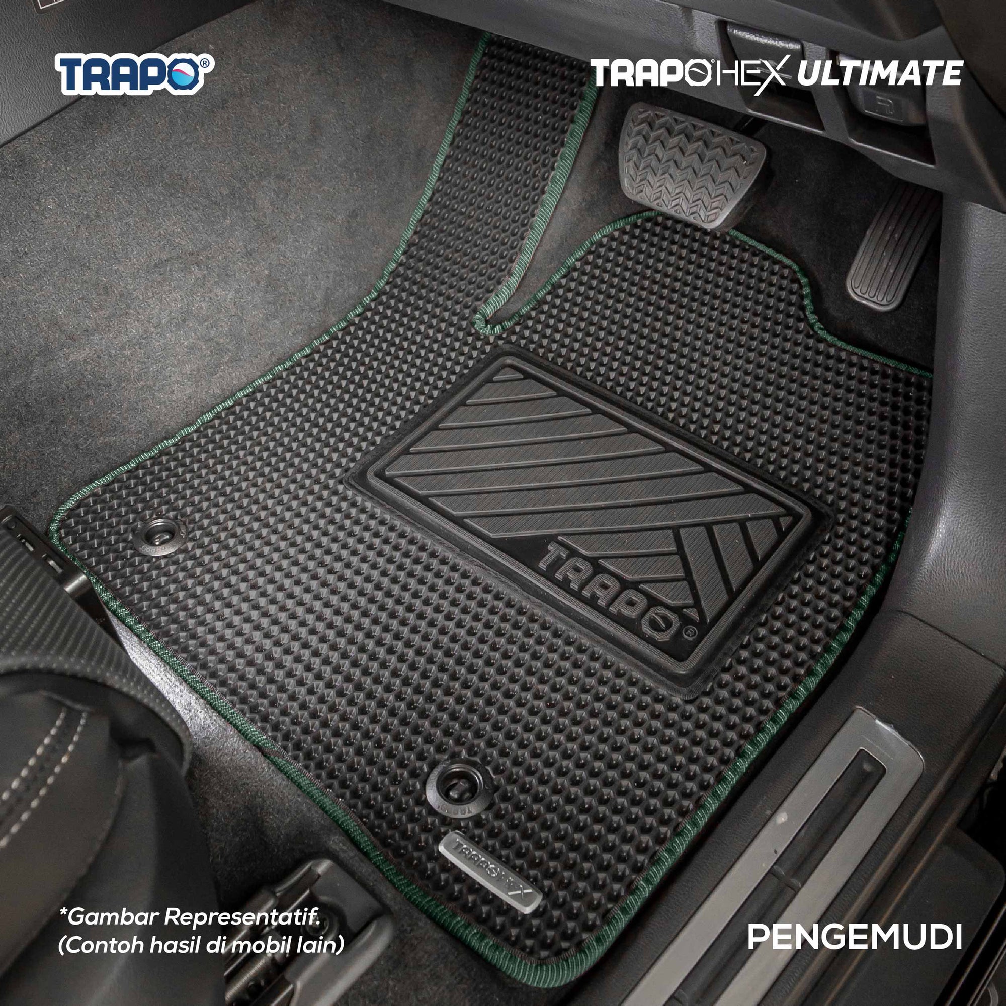 Hitam-Hijau-Full Set