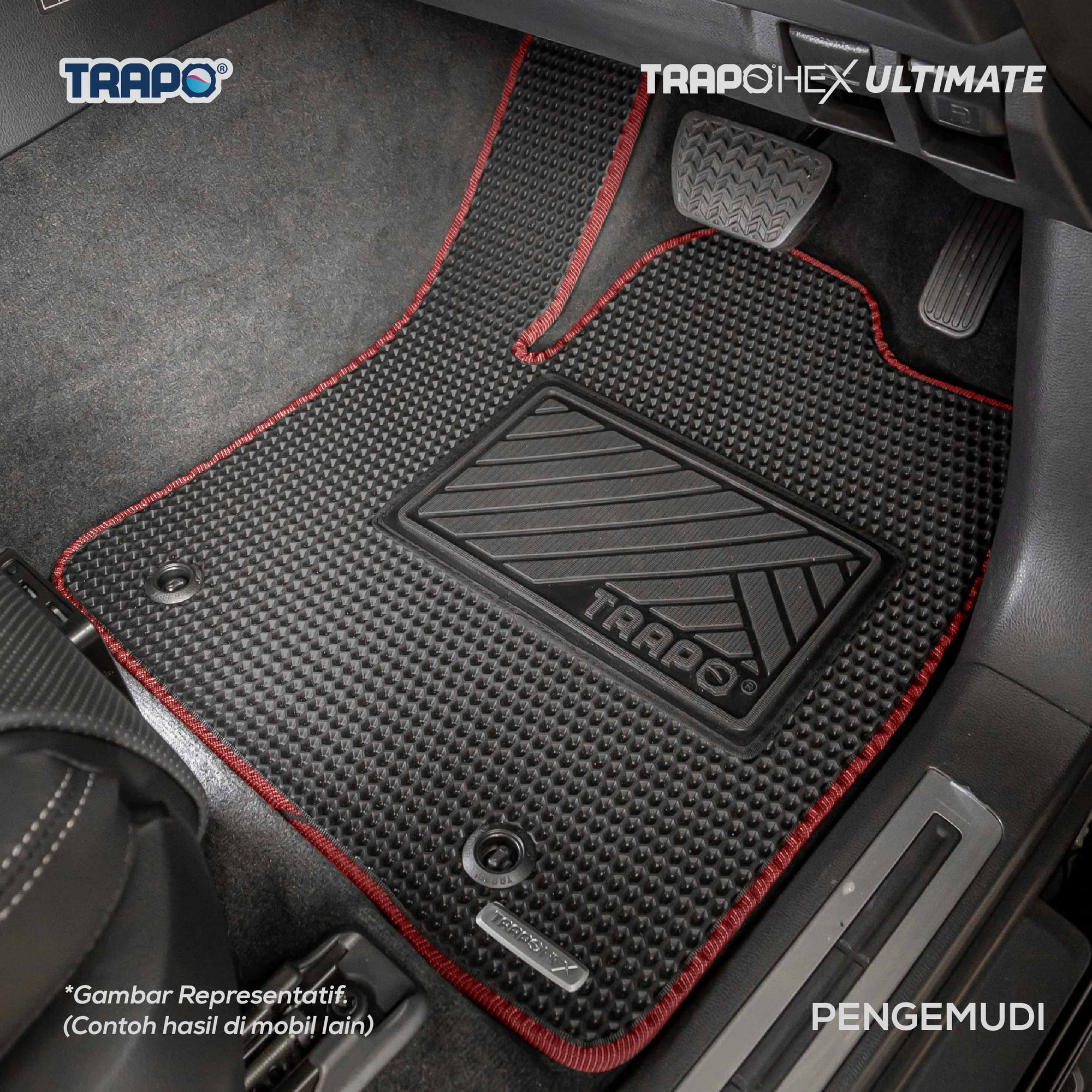 Hitam-Merah-Full Set