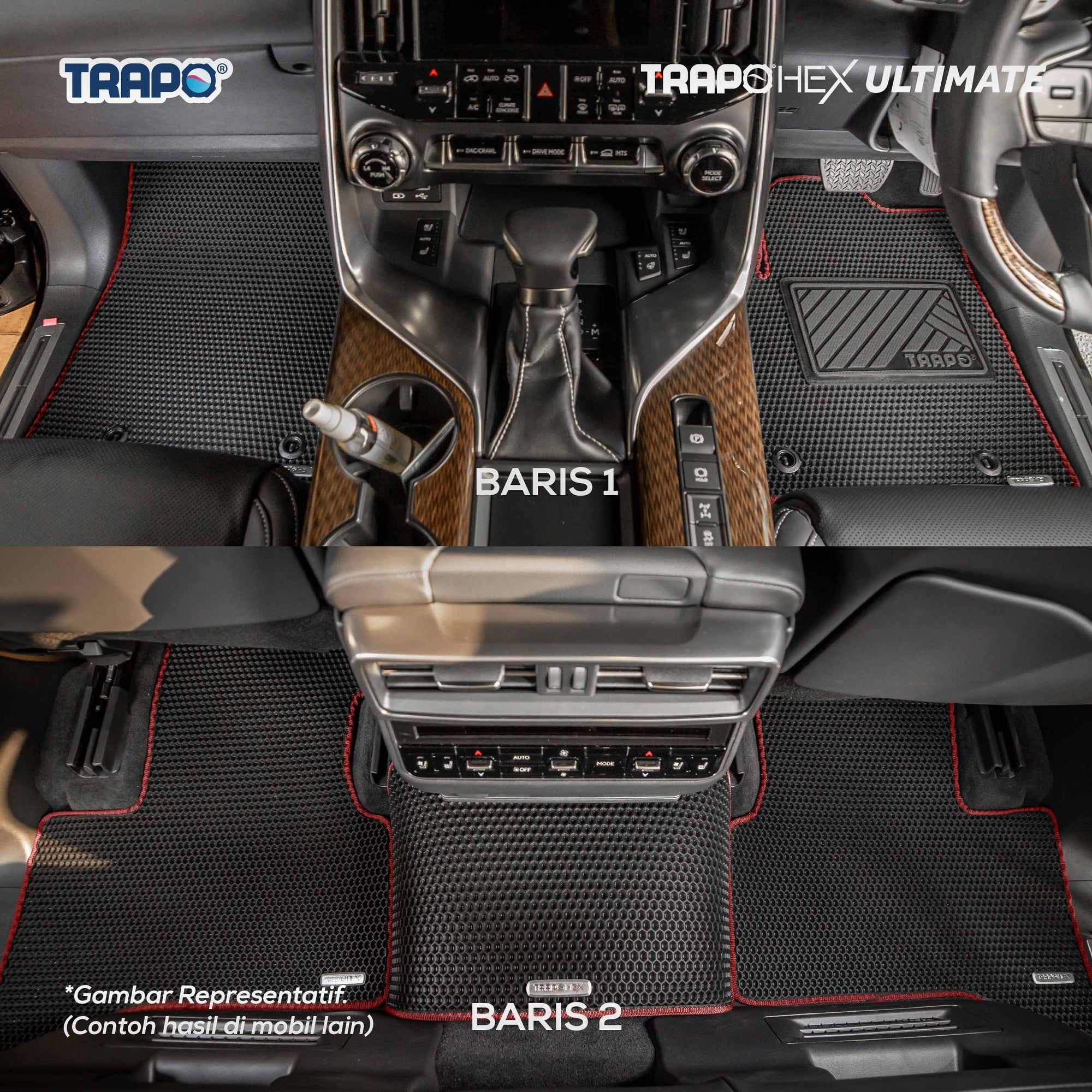 Hitam-Merah-Full Set