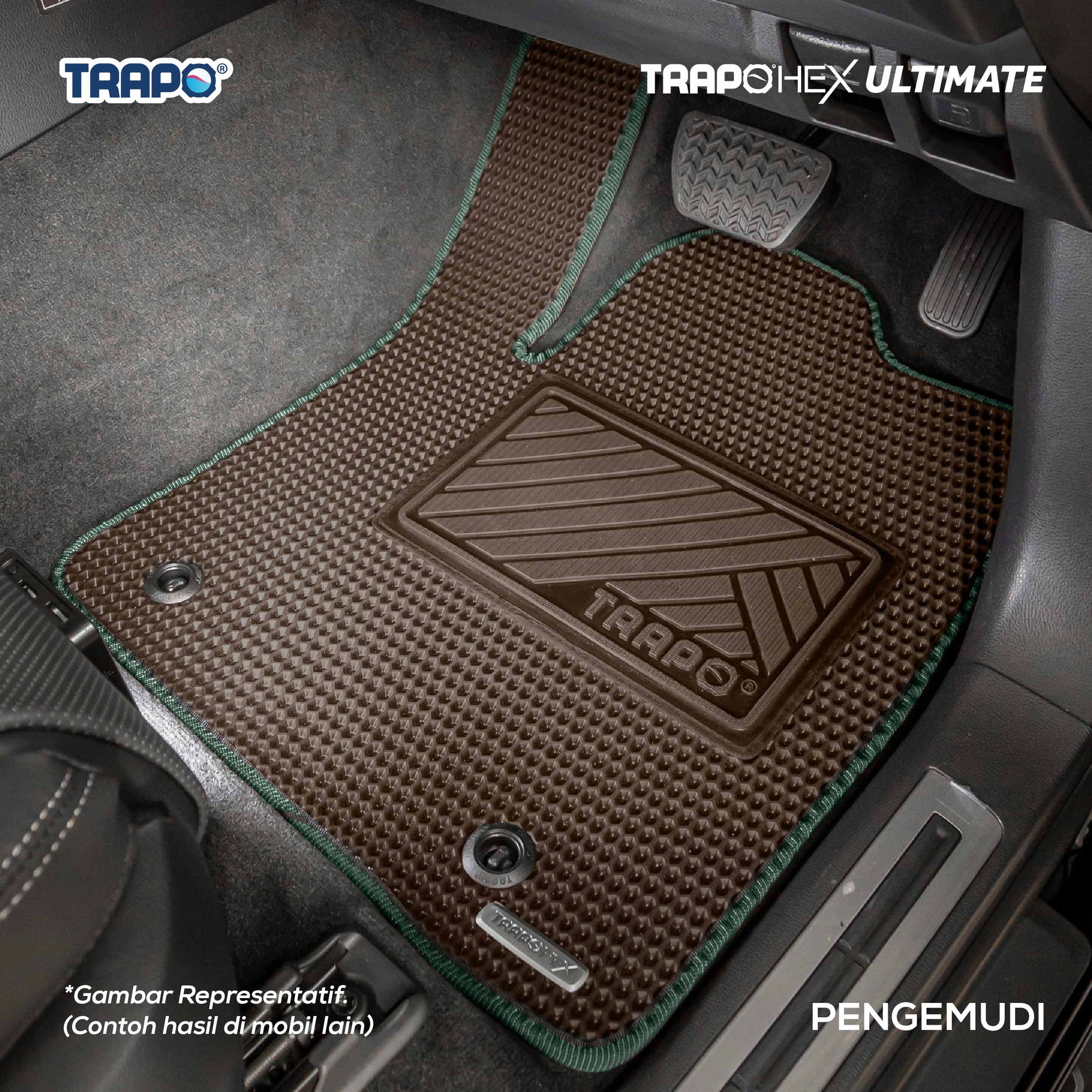 Cokelat-Hijau-Full Set