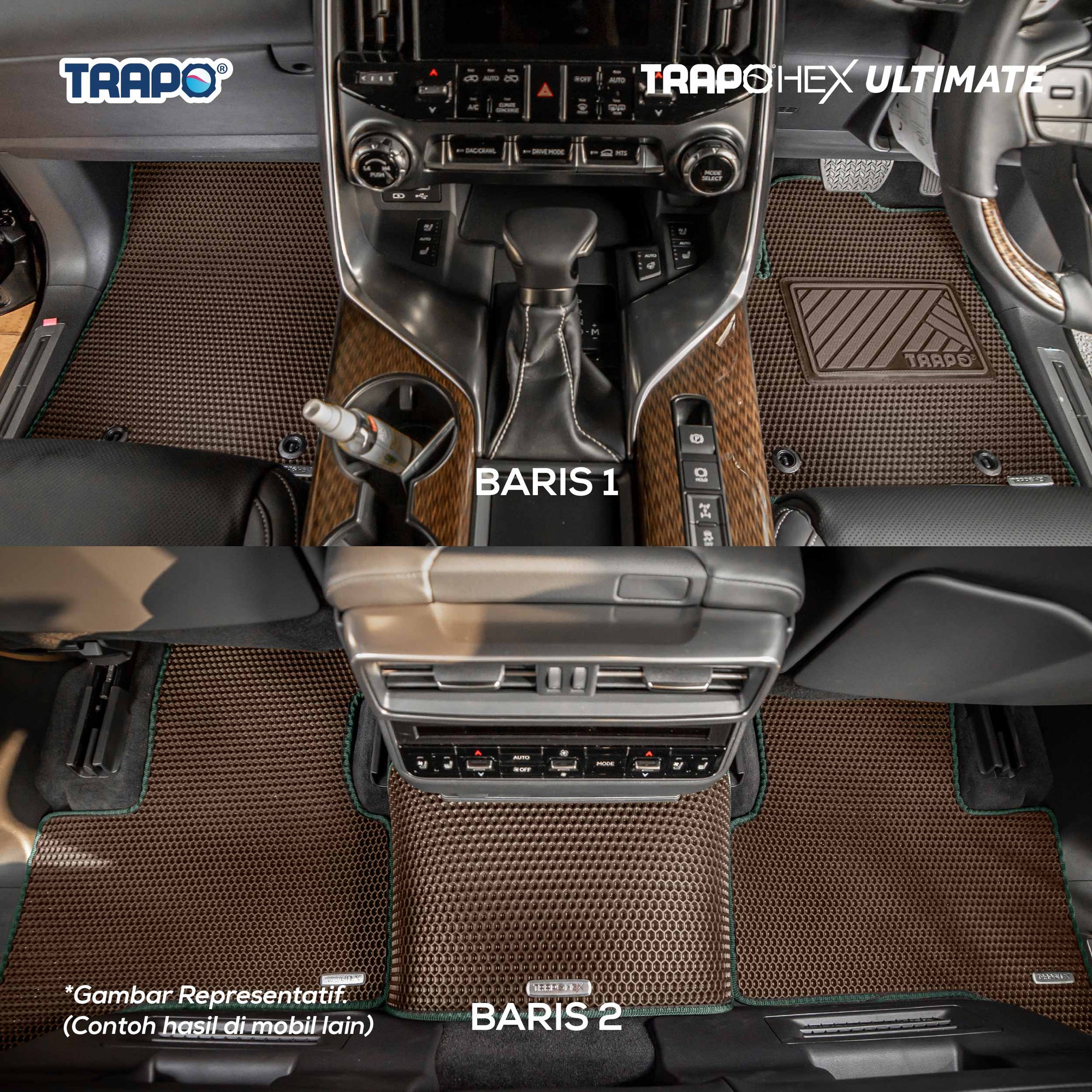 Cokelat-Hijau-Full Set