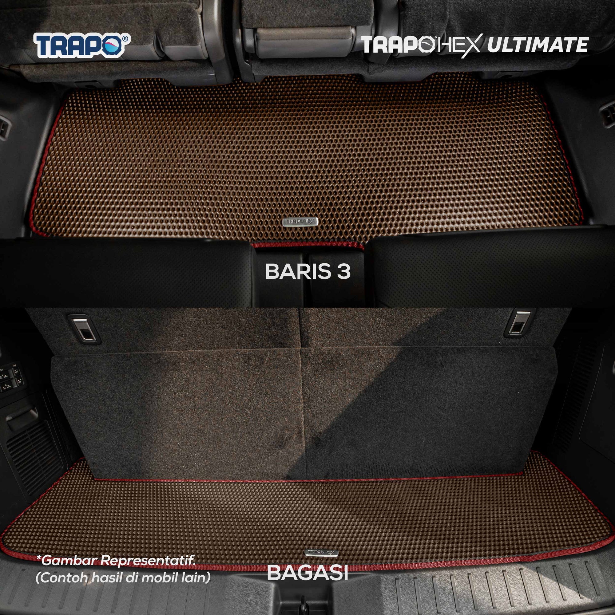 Cokelat-Merah-Full Set