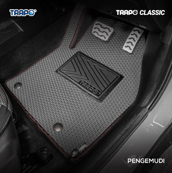 Kelabu-Cokelat-Pengemudi Saja