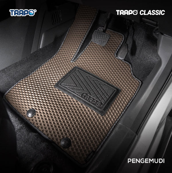 Cokelat-Kelabu-Pengemudi Saja