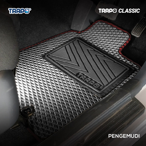 Kelabu-Merah-Pengemudi Saja