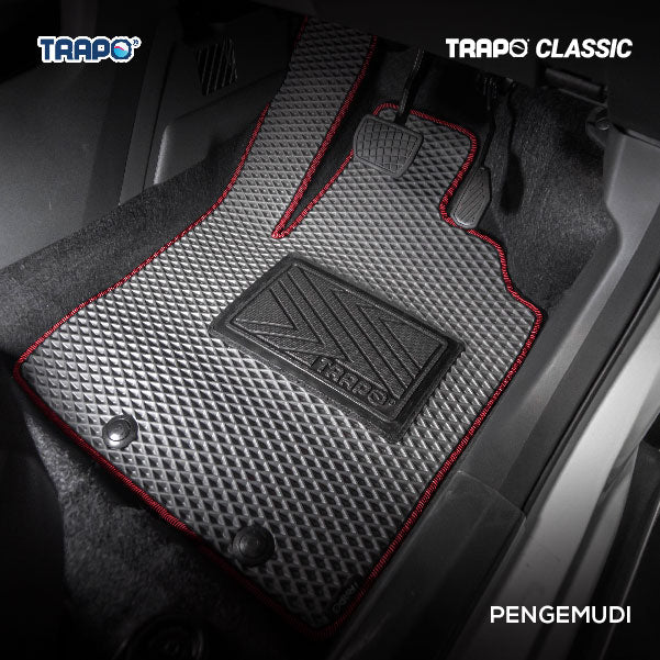 Kelabu-Merah-Pengemudi Saja