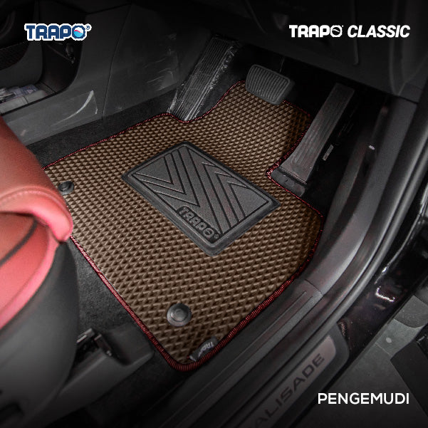 Cokelat-Merah-Pengemudi Saja