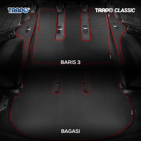 Hitam-Merah-Full Set